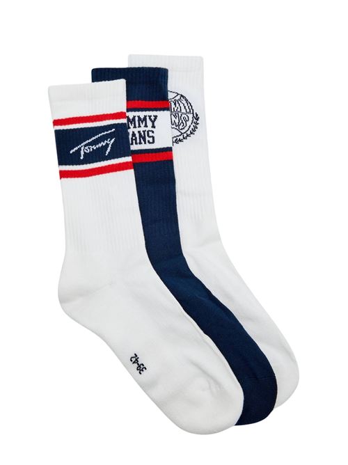 Calzino college giftbox 3pz Tommy Jeans | 701236471001